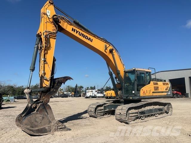 Hyundai HX330L Гусеничные экскаваторы