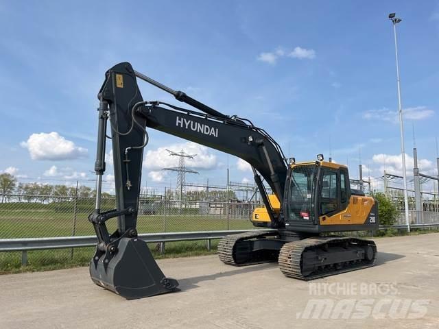 Hyundai R210 Гусеничные экскаваторы