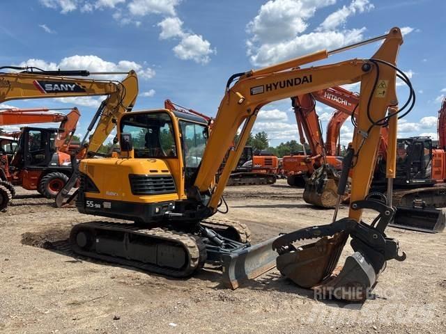 Hyundai R55-9A Гусеничные экскаваторы