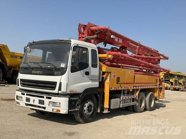 Isuzu  Бетононасосы