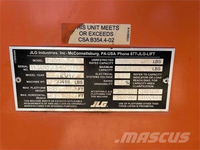 JLG 800S Телескопические подъемники