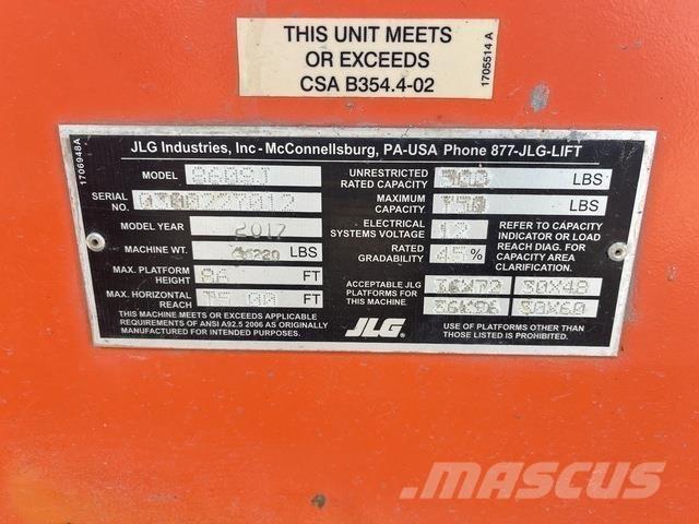 JLG 860SJ Телескопические подъемники