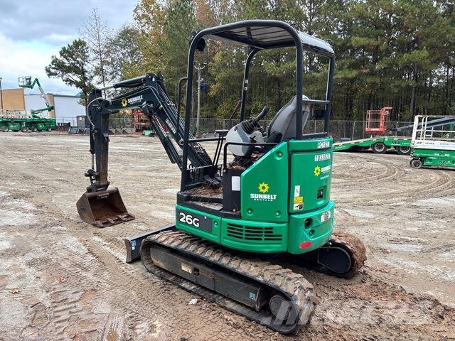 John Deere 26G Гусеничные экскаваторы