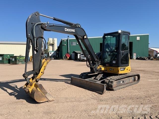 John Deere 50G Гусеничные экскаваторы