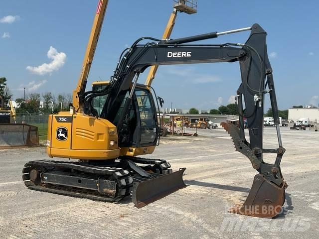 John Deere 75G Гусеничные экскаваторы