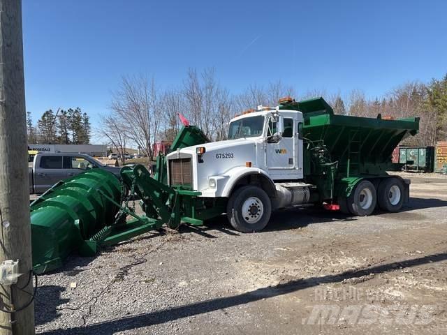 Kenworth T800 Снежные отвалы и плуги