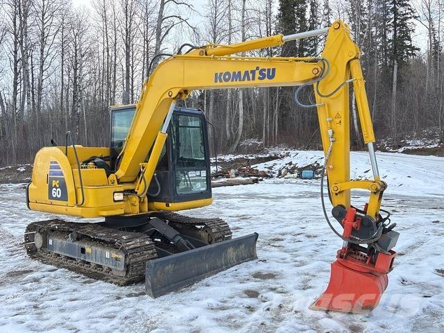 Komatsu PC60-8 Гусеничные экскаваторы