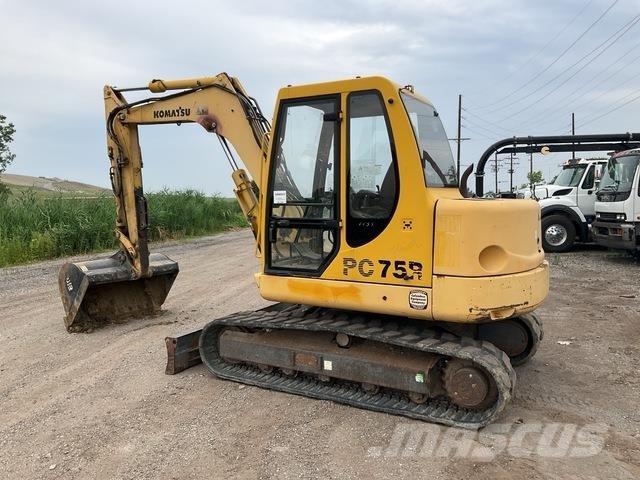 Komatsu PC75R Гусеничные экскаваторы