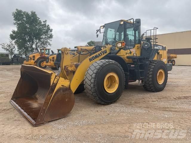 Komatsu WA470 Фронтальные погрузчики