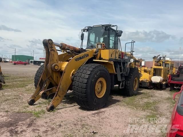 Komatsu WA500 Фронтальные погрузчики