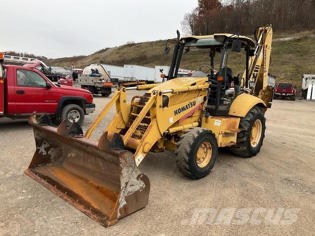 Komatsu WB140 Экскаваторы-погрузчики