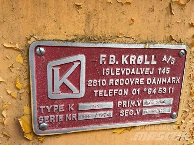 Kroll K154 Башенные краны