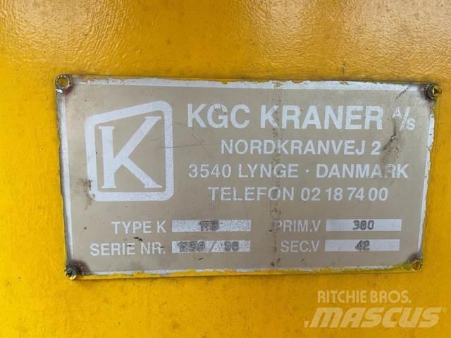 Kroll K175 Башенные краны
