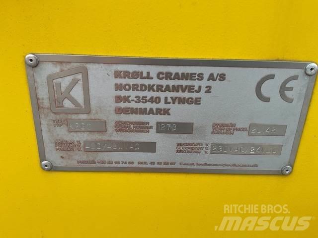 Kroll K200 Башенные краны