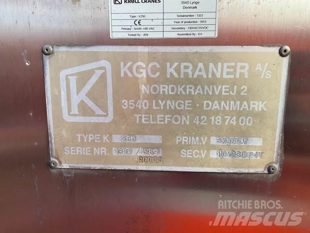 Kroll K250 Башенные краны