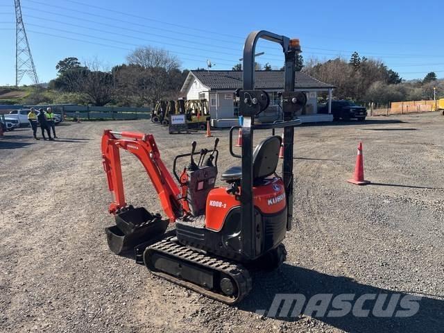 Kubota K008-3 Мини-экскаваторы