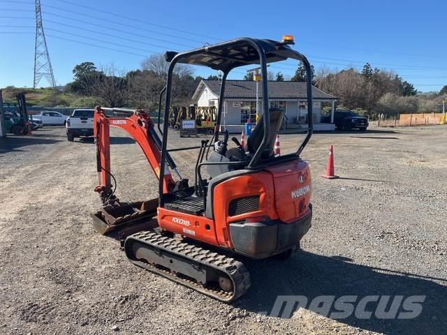 Kubota KX018-4 Мини-экскаваторы