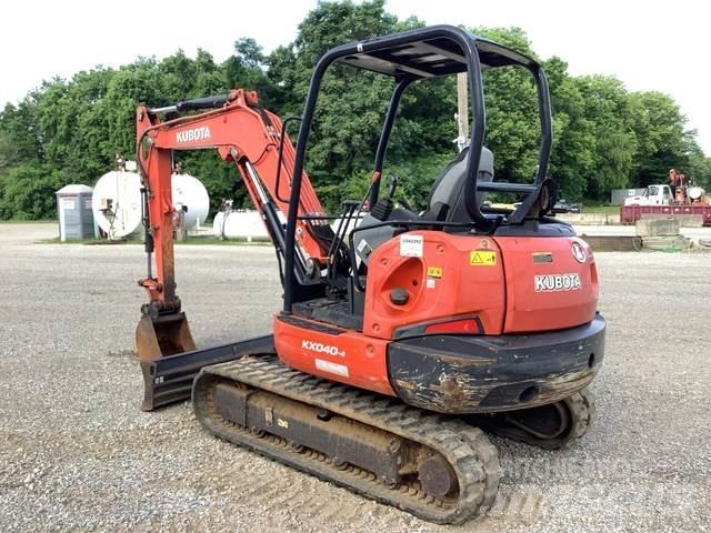 Kubota KX040-4 Гусеничные экскаваторы