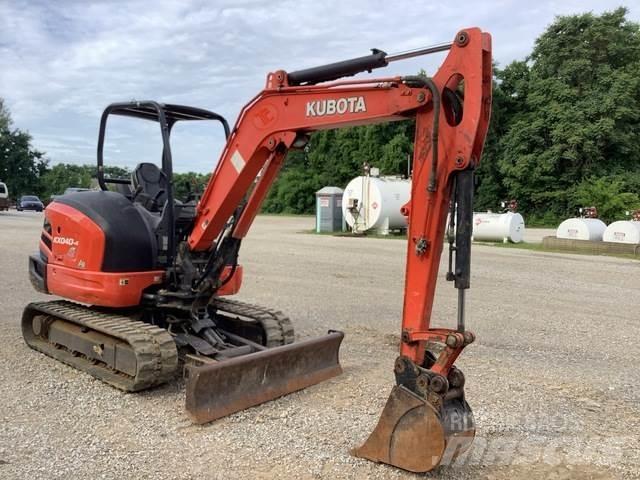 Kubota KX040-4 Гусеничные экскаваторы