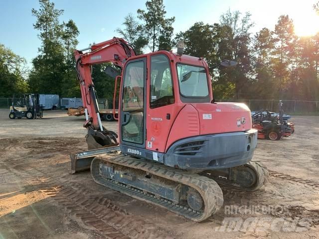 Kubota KX080-3 Гусеничные экскаваторы