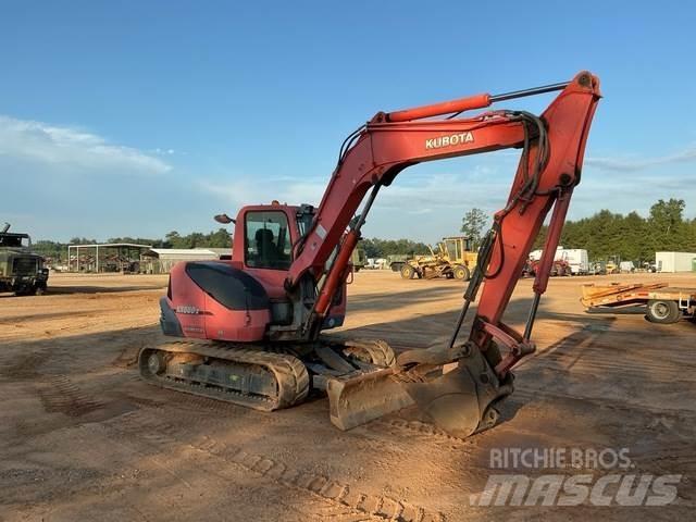 Kubota KX080-3 Гусеничные экскаваторы