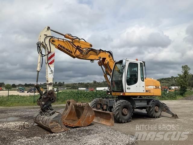 Liebherr A314 Колёсные экскаваторы