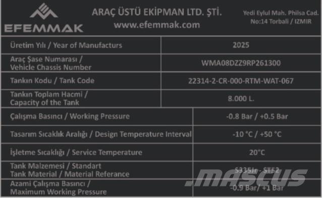 MAN TGM18.250 Поливочные машины