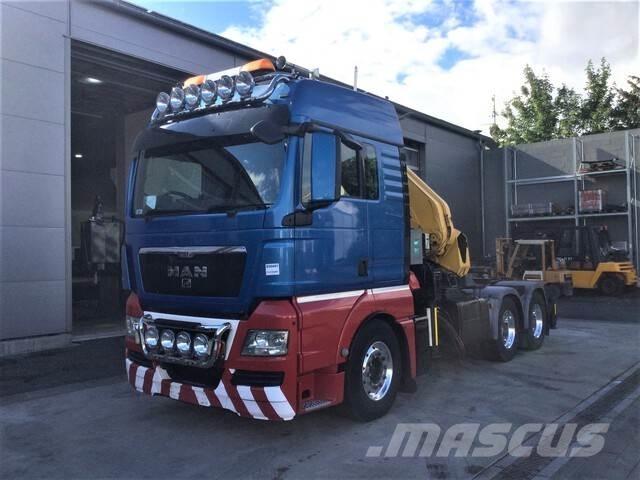 MAN TGX26.480 Автомобильные краны