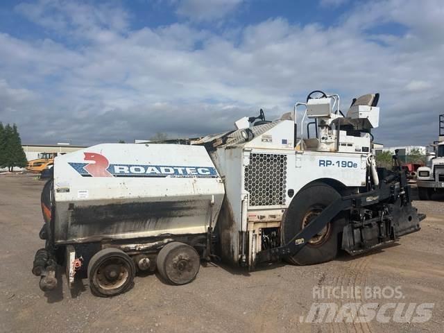 Roadtec RP190E Асфальтоукладчики