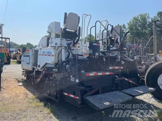 Roadtec RP195E Асфальтоукладчики