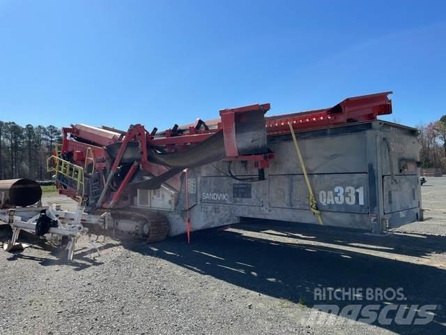Sandvik QA331 Сортировочные установки