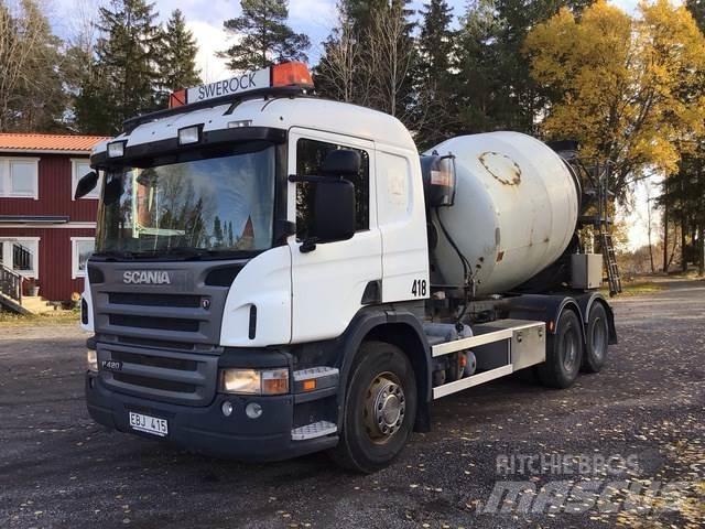 Scania P420LB Специальные грузовики