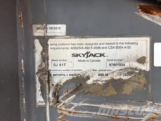 SkyJack SJ61T Телескопические подъемники