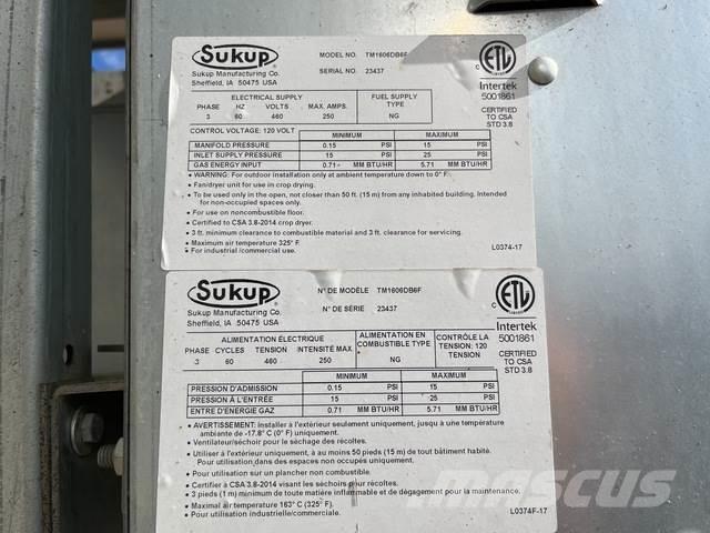 Sukup TM1606 Зерносушилки