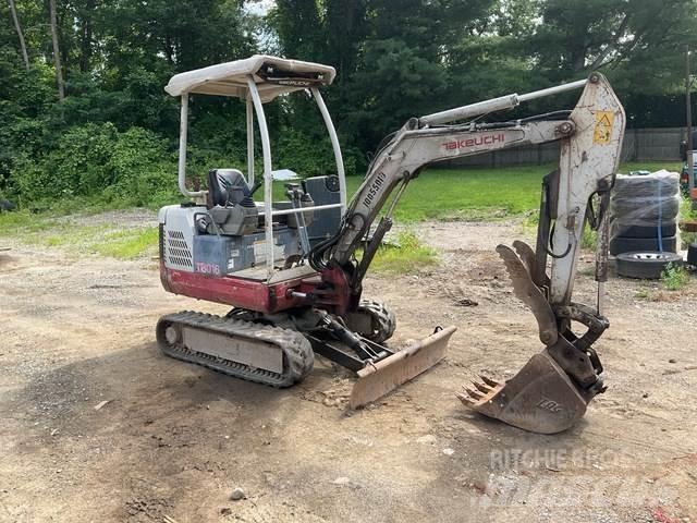 Takeuchi TB016 Гусеничные экскаваторы