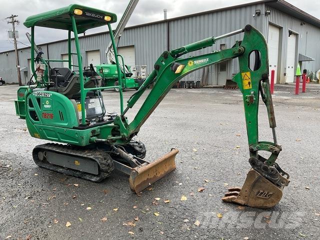 Takeuchi TB216 Гусеничные экскаваторы