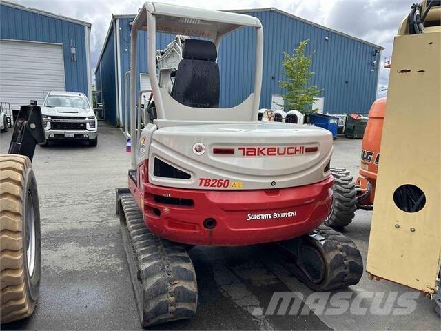 Takeuchi TB260 Гусеничные экскаваторы