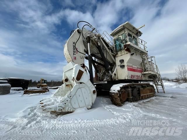 Terex RH120E Экскаваторы с прямой лопатой