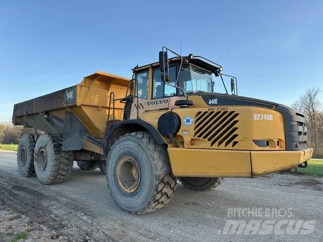 Volvo A40E Шарнирно-сочленённые самосвалы