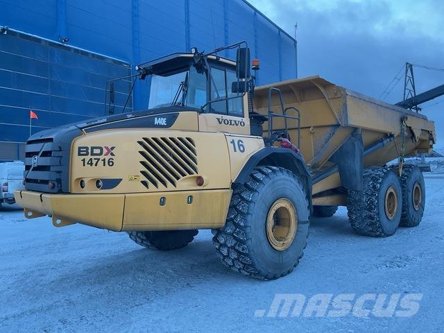 Volvo A40E Шарнирно-сочленённые самосвалы