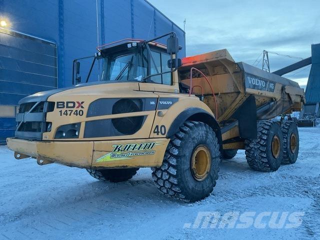 Volvo A40G Шарнирно-сочленённые самосвалы