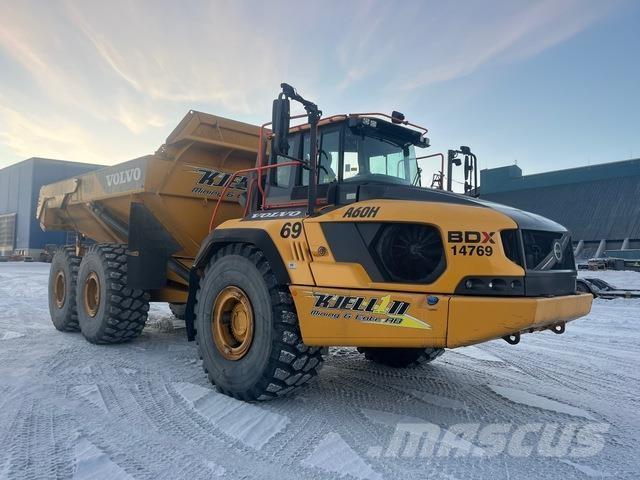Volvo A60H Шарнирно-сочленённые самосвалы