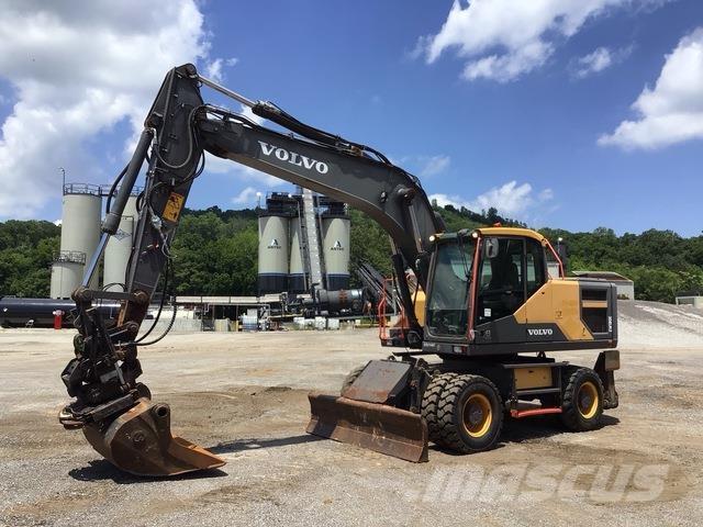 Volvo EW180E Колёсные экскаваторы