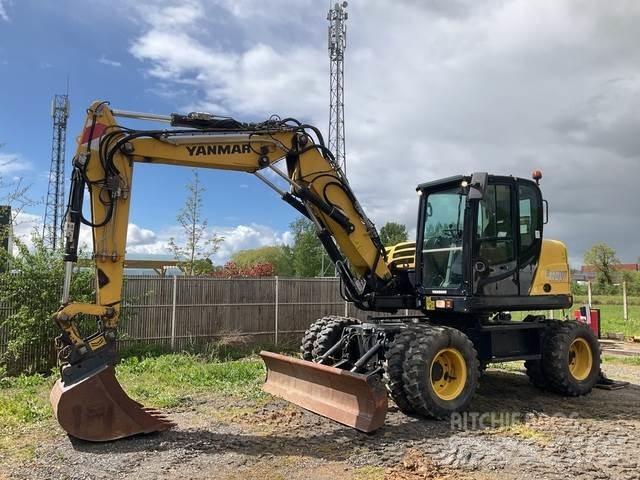 Yanmar B110W Колёсные экскаваторы