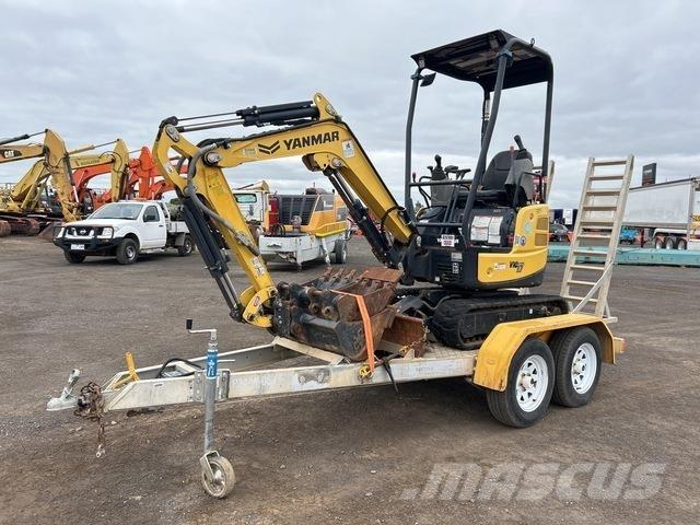 Yanmar ViO17-A Мини-экскаваторы