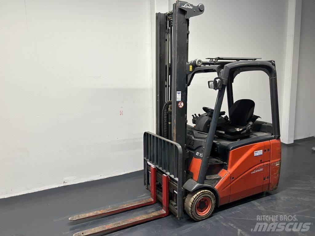 Linde E16H-01 Электропогрузчики