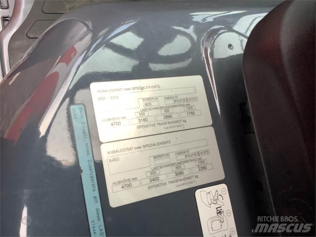 Toyota 8FGJF35 Газовые погрузчики