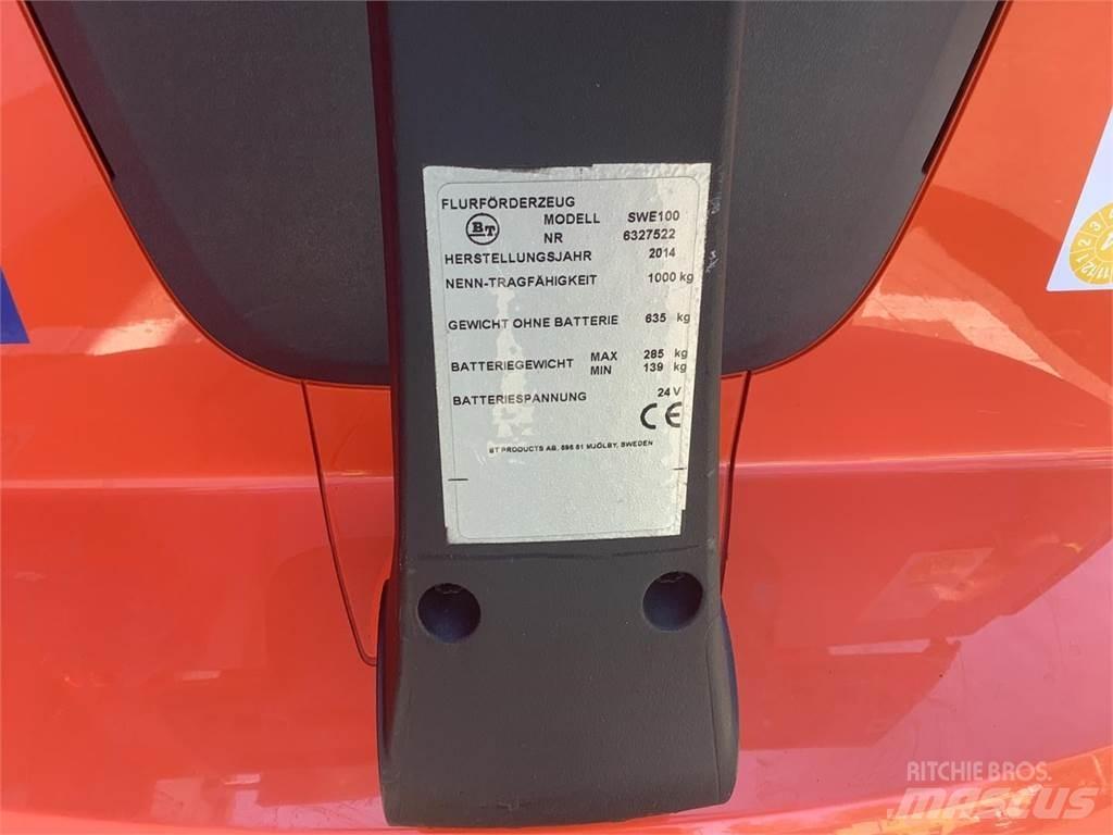 Toyota SWE100 Ручные штабелёры с электроподъёмом