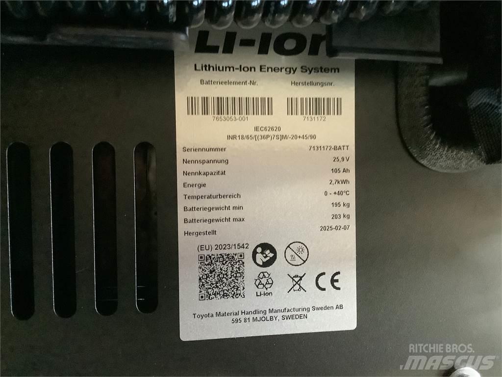 Toyota SWE120L Ручные штабелёры с электроподъёмом