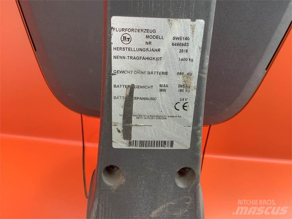 Toyota SWE140 Ручные штабелёры с электроподъёмом